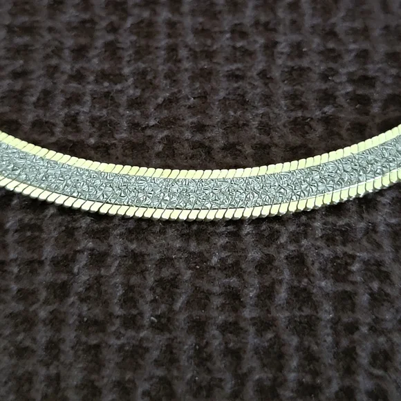 Mia Fiore Two✌️ Tone Herringbone Bracelet - NWT - Picture 13 of 16